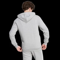 Essential Fleece 3-Stripes Full Zip, hoodie, herr - Hoodtröjor - Essential Fleece 3-Stripes Full Zip, hoodie, herr