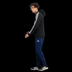 Essential French Terry 3-Stripes Full-Zip Hoodie, huvjacka herr - Hoodtröjor - Essential French Terry 3-Stripes Full-Zip Hoodie, huvjacka herr