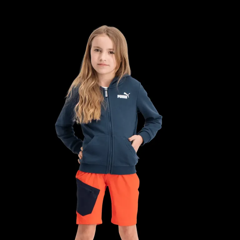 Essential Small Logo Full Zip, hoodie, barn - Fritidströjor - Essential Small Logo Full Zip, hoodie, barn