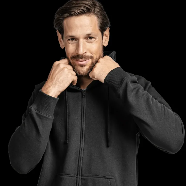 Essential Zip Hood, huvjacka, herr - Hoodtröjor - Essential Zip Hood, huvjacka, herr