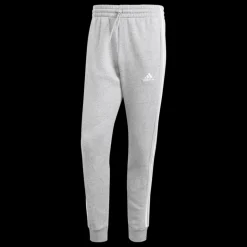 Essentials Fleece 3-Stripes Tapered Cuff Joggers, joggingbyxor, herr - Fritidsbyxor - Essentials Fleece 3-Stripes Tapered Cuff Joggers, joggingbyxor, herr