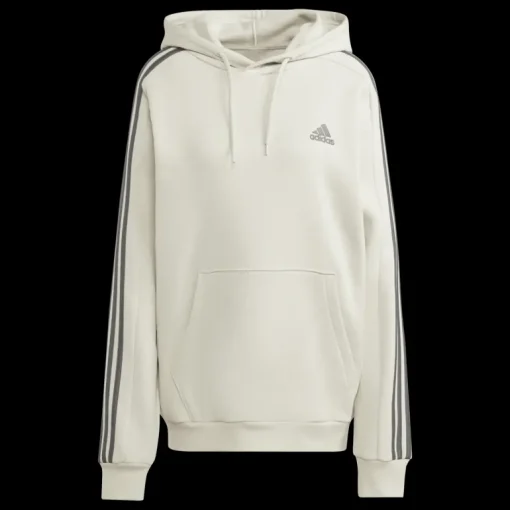 Essentials Fleece 3-Stripes Hoodie, huvtröja, herr - Hoodtröjor - Essentials Fleece 3-Stripes Hoodie, huvtröja, herr