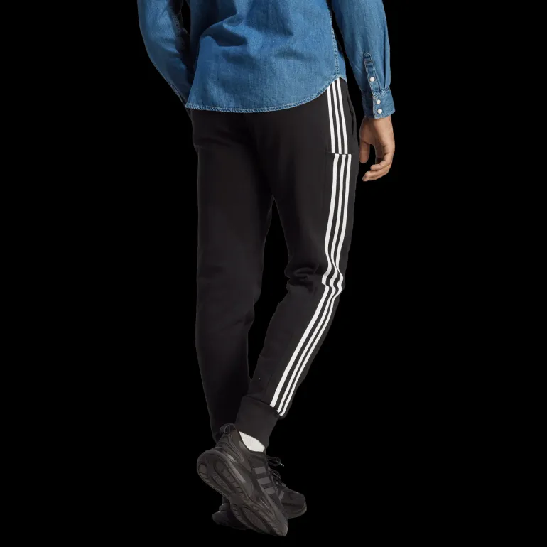 Essentials French Terry 3-Stripes Pant, joggingbyxor, herr - Fritidsbyxor - Essentials French Terry 3-Stripes Pant, joggingbyxor, herr