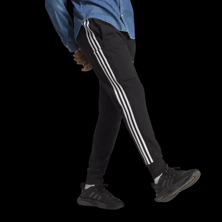 Essentials French Terry 3-Stripes Pant, joggingbyxor, herr - Fritidsbyxor - Essentials French Terry 3-Stripes Pant, joggingbyxor, herr