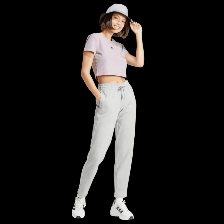 Essentials Small Logo Feel Cozy Open Hem Joggers, joggingbyxor, dam - Fritidsbyxor - Essentials Small Logo Feel Cozy Open Hem Joggers, joggingbyxor, dam