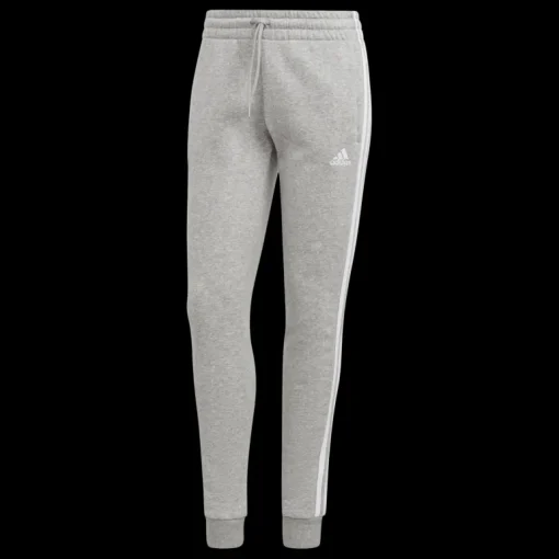 Essentials 3-Stripes Fleece Joggers, joggingbyxa dam - Fritidsbyxor - Essentials 3-Stripes Fleece Joggers, joggingbyxa dam