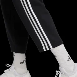 Essentials 3-Stripes Open Hem Fleece Joggers, joggingbyxor, dam - Fritidsbyxor - Essentials 3-Stripes Open Hem Fleece Joggers, joggingbyxor, dam