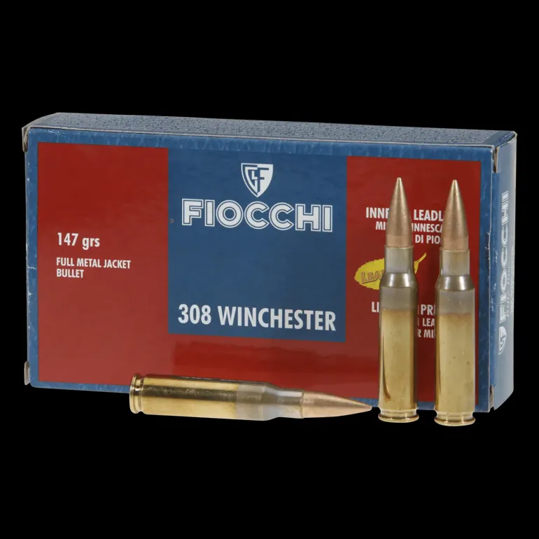 Fiocchi 308 Win 147 FMJ Helmantel, ammunition - Kula - Fiocchi 308 Win 147 FMJ Helmantel, ammunition