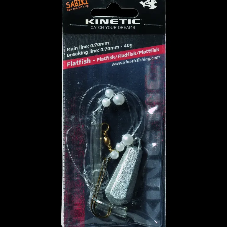 Flatfish 40 g, tackel - Lekande & Fjäderringar - Flatfish 40 g, tackel