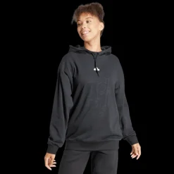 French Terry Print Hoodie, dam - Fritidströjor - French Terry Print Hoodie, dam