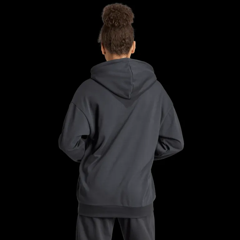 French Terry Print Hoodie, dam - Fritidströjor - French Terry Print Hoodie, dam