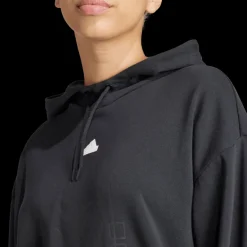 French Terry Print Hoodie, dam - Fritidströjor - French Terry Print Hoodie, dam