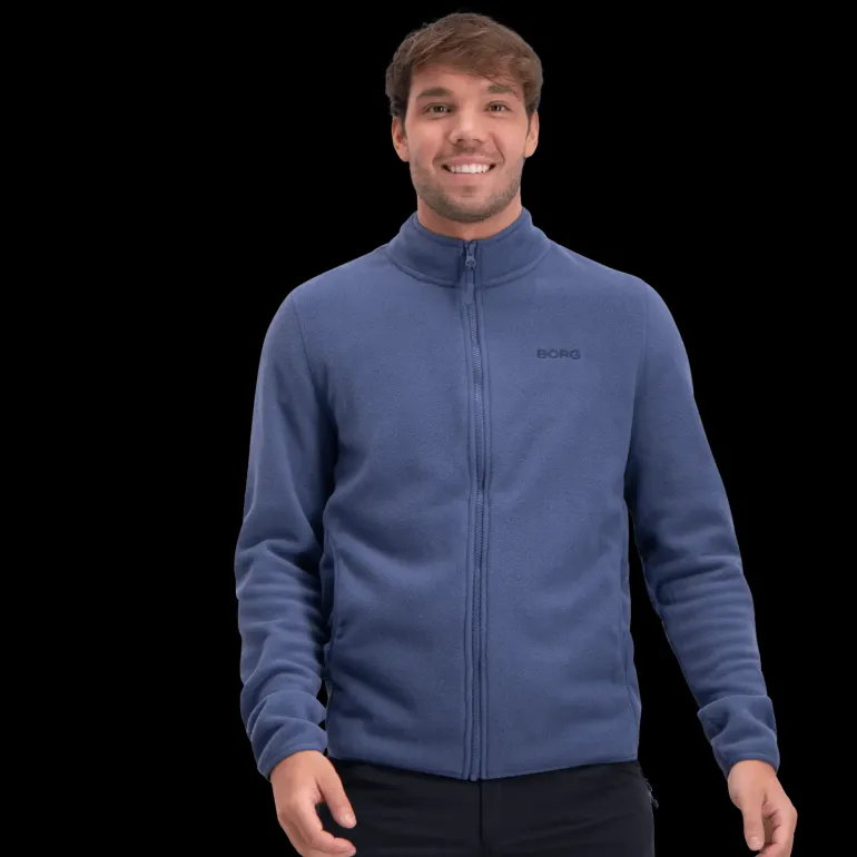 Full Zip Fleece, fleecejacka, herr - Hoodtröjor - Full Zip Fleece, fleecejacka, herr
