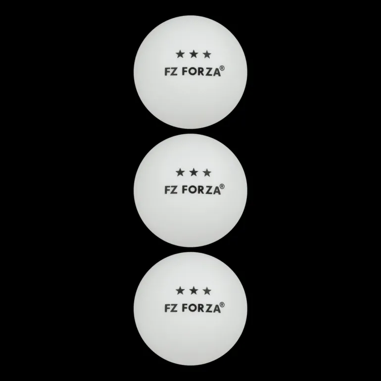 FZ Supreme Table Tennis Ball 3-Star - 3 st, bordtennisbollar - Tillbehör Bordtennis - FZ Supreme Table Tennis Ball 3-Star - 3 st, bordtennisbollar