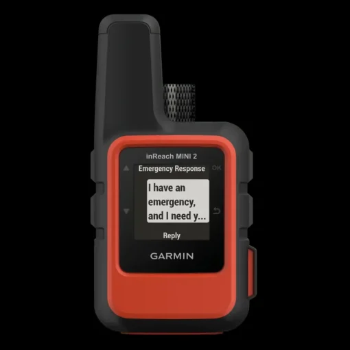 Garmin inReach Mini 2,Flame Red, GPS med satellitkommunikation - Handhållen Gps - Garmin inReach Mini 2,Flame Red, GPS med satellitkommunikation