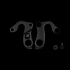 Gear Hanger White v32 RR Pro / ANE 17'/.../19' - Drivverk - Gear Hanger White v32 RR Pro / ANE 17'/.../19'