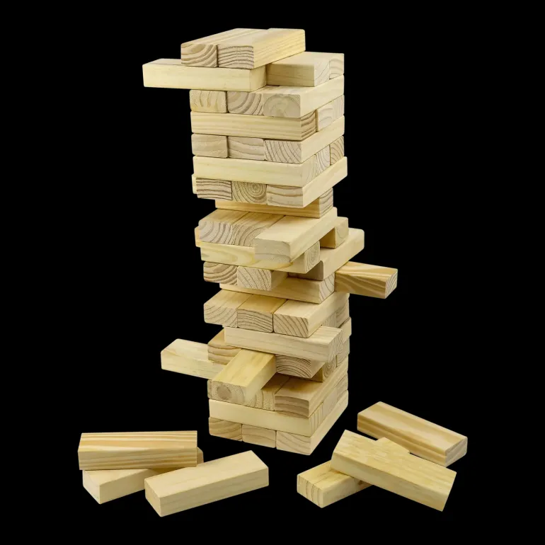 Giant Tower Wooden Game, jenga - Utomhuslekar - Giant Tower Wooden Game, jenga