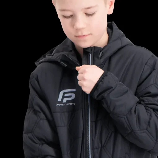 Gibson Hooded Light Padded Jacket, jacka, junior - Träningskläder - Gibson Hooded Light Padded Jacket, jacka, junior