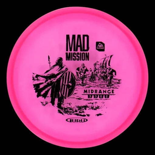 Glacier Line Midrange Mad Mission, 170-175g , midrange frisbeegolf - Discgolf - Glacier Line Midrange Mad Mission, 170-175g , midrange frisbeegolf