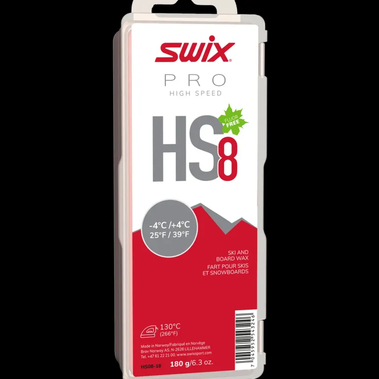 Glider HS8 Red, -4°C/+4°C, 180g 24/25, -4°C/+4°C, 180g 23/24, glidvalla - Glidvalla - Glider HS8 Red, -4°C/+4°C, 180g 24/25, -4°C/+4°C, 180g 23/24, glidvalla