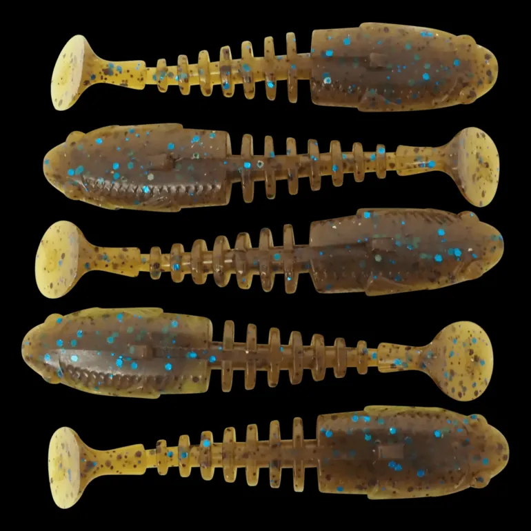 Gobster Shad 7.5cm 5g 5pcs, softbait - Softbait - Gobster Shad 7.5cm 5g 5pcs, softbait