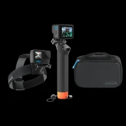 GoPro Adventure Kit 3.0, handgrepp + huvudband - Camera accessories - GoPro Adventure Kit 3.0, handgrepp + huvudband