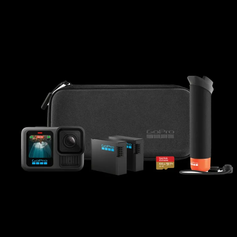 GoPro HERO13 Black Accessory Bundle, GoPro HERO13 Black tillbehörspaket - Kamera - GoPro HERO13 Black Accessory Bundle, GoPro HERO13 Black tillbehörspaket
