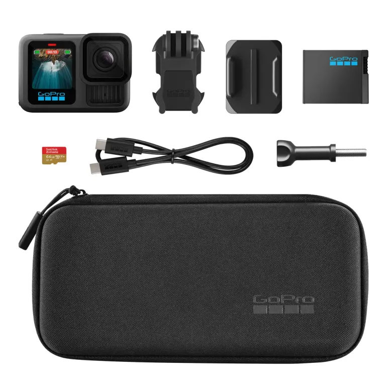 GoPro HERO13 Black Specialty Bundle, GoPro HERO13-paket - Kamera - GoPro HERO13 Black Specialty Bundle, GoPro HERO13-paket