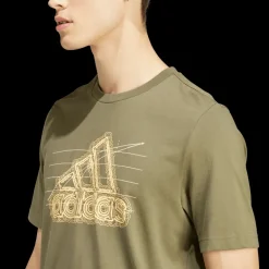 Growth Badge Graphic T-Shrit, t-shirt, herr - Fritids-T-Shirt - Growth Badge Graphic T-Shrit, t-shirt, herr