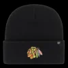 Haymaker 47 Cuff Knit Beanie Blackhawks - 24/25, supportermössa, unisex - NHL-Produkter - Haymaker 47 Cuff Knit Beanie Blackhawks - 24/25, supportermössa, unisex