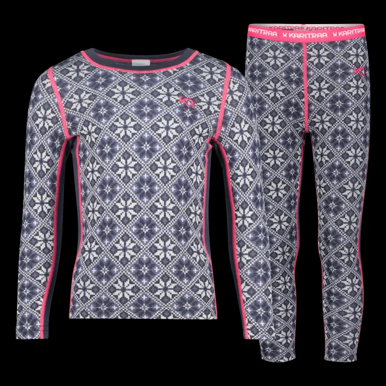 Hennie Set, ullunderkläder, barn - Underställ set - Hennie Set, ullunderkläder, barn