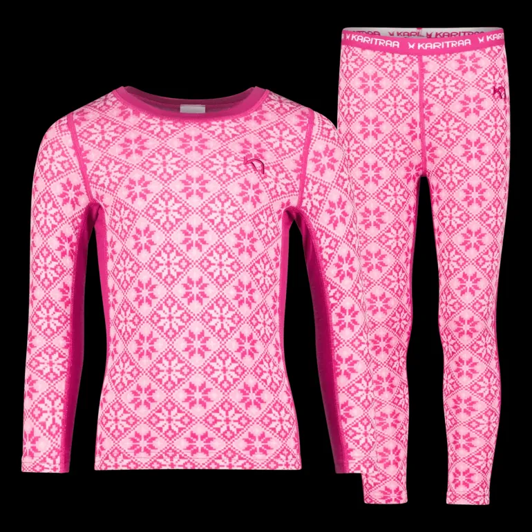 Hennie Set, ullunderkläder, barn - Underställ set - Hennie Set, ullunderkläder, barn