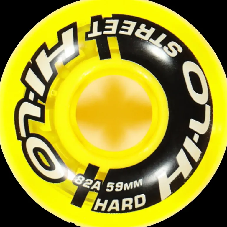 Hi-lo S19 Street 4pk 82a-23/24, inlineshjul 4-pack - Streethockey - Hi-lo S19 Street 4pk 82a-23/24, inlineshjul 4-pack