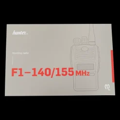 Hunter F1 140/155 Sv/No, jaktradio - Radio - Hunter F1 140/155 Sv/No, jaktradio