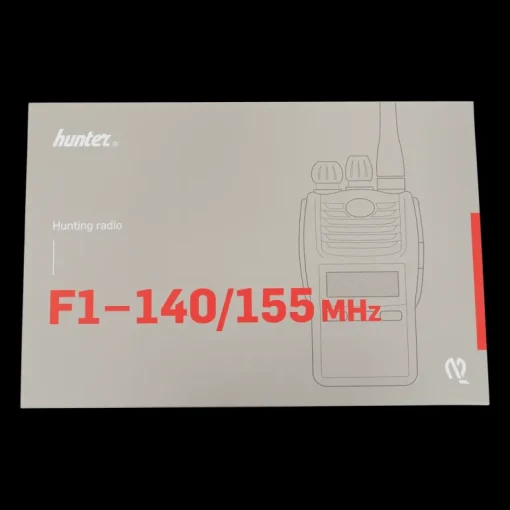 Hunter F1 140/155 Sv/No, jaktradio - Radio - Hunter F1 140/155 Sv/No, jaktradio