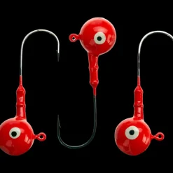 IFISH BIG GAME 3 st. 8/0 35.0g FLUO RED - Diverse Fiskeutrustning - IFISH BIG GAME 3 st. 8/0 35.0g FLUO RED