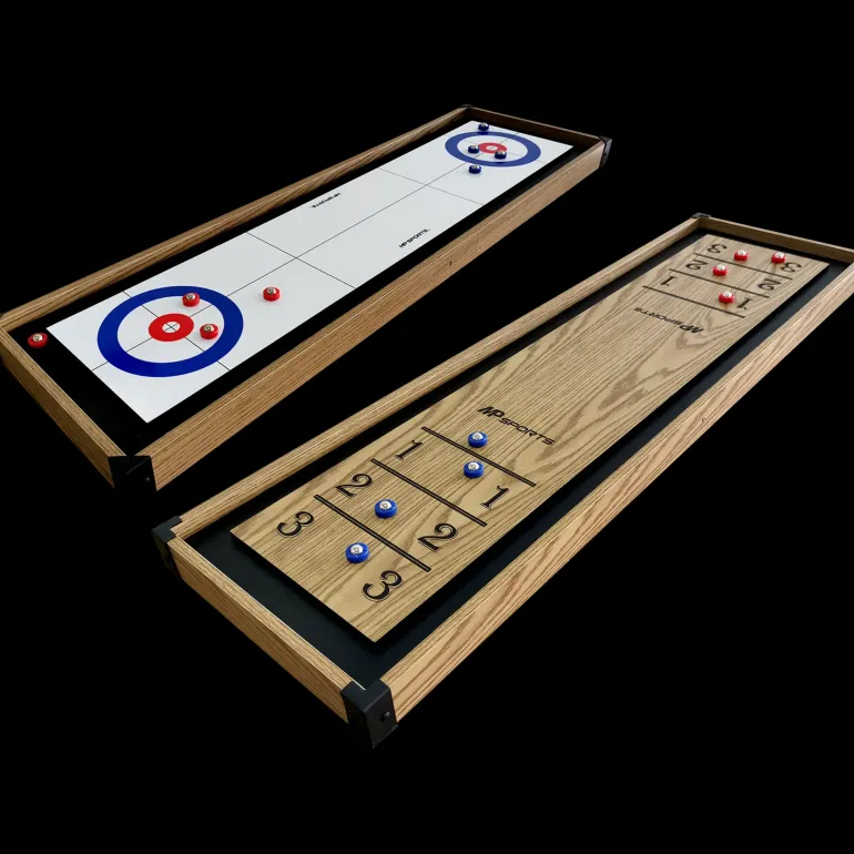 2in1 Curling/shuffleborad - Leksaker & Spel - 2in1 Curling/shuffleborad