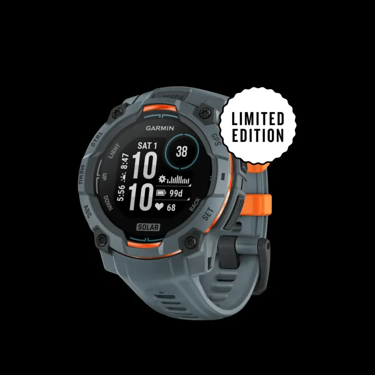 Instinct 3 Solar 45 mm, smartklocka - Pulsklocka - Instinct 3 Solar 45 mm, smartklocka