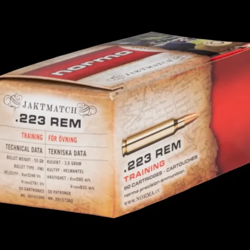 Jaktmatch 223 3,6 gram, gevärsammunition - Kula - Jaktmatch 223 3,6 gram, gevärsammunition