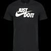 Just Do It Swoosh Tee Mns - Fritids-T-Shirt - Just Do It Swoosh Tee Mns