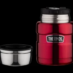 King Vakuum Food Jar 470 Ml Red, mattermos - Termos - King Vakuum Food Jar 470 Ml Red, mattermos