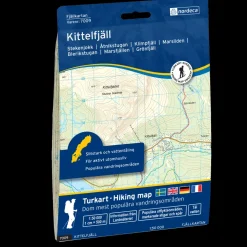 Kittelfjäll 1:50 000, fjellkart Sverige - Kartor - Kittelfjäll 1:50 000, fjellkart Sverige