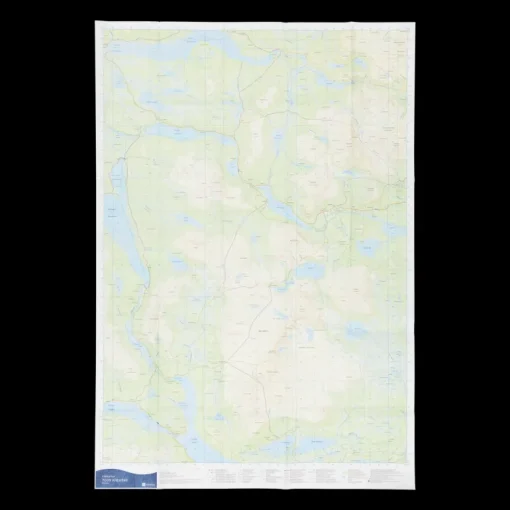 Kittelfjäll 1:50 000, fjellkart Sverige - Kartor - Kittelfjäll 1:50 000, fjellkart Sverige
