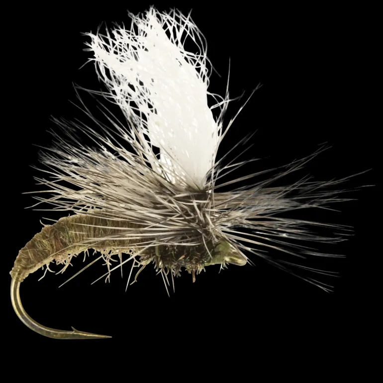 Klinkhammer oliv vårfluga, torr - Flugor - Klinkhammer oliv vårfluga, torr