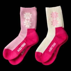 KT Wool Sock 2 PK, strumpor, junior - Bomullsstrumpor - KT Wool Sock 2 PK, strumpor, junior