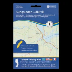 Kungsleden-Jäkkvik 150 000, fjellkart Sverige - Kartor - Kungsleden-Jäkkvik 150 000, fjellkart Sverige