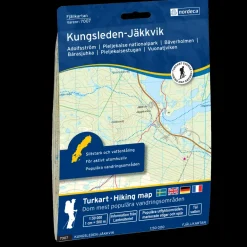 Kungsleden-Jäkkvik 150 000, fjellkart Sverige - Kartor - Kungsleden-Jäkkvik 150 000, fjellkart Sverige