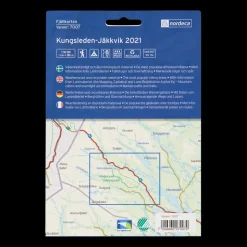 Kungsleden-Jäkkvik 150 000, fjellkart Sverige - Kartor - Kungsleden-Jäkkvik 150 000, fjellkart Sverige