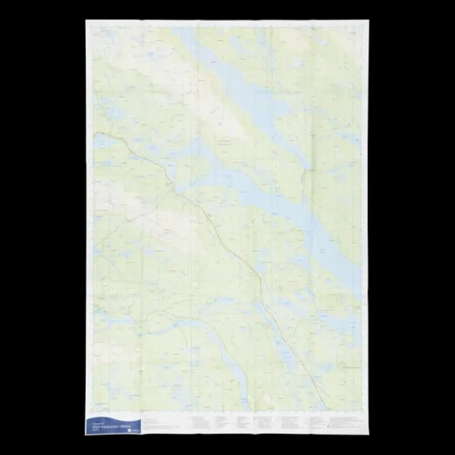 Kungsleden-Jäkkvik 150 000, fjellkart Sverige - Kartor - Kungsleden-Jäkkvik 150 000, fjellkart Sverige