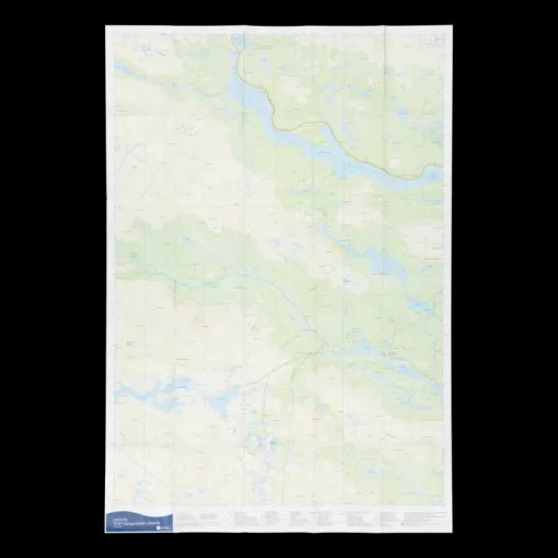 Kungsleden-Jäkkvik 150 000, fjellkart Sverige - Kartor - Kungsleden-Jäkkvik 150 000, fjellkart Sverige